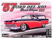Level 5 Model Kit 1957 Ford Del Rio Ranch Wagon 2-in-1 Kit 1/25 Scale Model by Revell