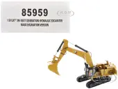 CAT Caterpillar 395 Next Generation Hydraulic Excavator ""Mass Excavation Version"" Yellow ""High Line Series"" 1/50 Diecast Model by Diecast Masters