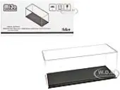Showcase Acrylic Display Case with Black Synthetic Leather Base ""Mijo Exclusives"" for 1/18 Scale Models