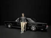 Skateboarder Figurine III for 1/18 Scale Models by American Diorama