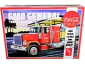 Skill 3 Model Kit GMC General Truck Tractor ""Coca-Cola"" 1/25 Scale Model by AMT
