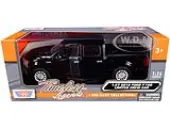 2019 Ford F-150 Limited Crew Cab Pickup Truck Black 1/24-1/27 Diecast Model Car by Motormax
