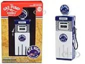 1951 Wayne 505 Gas Pump ""Ace High"" White and Blue ""Vintage Gas Pumps"" Series 14 1/18 Diecast Replica by Greenlight