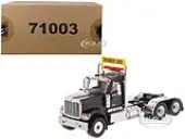 International HX520 Day Cab Tandem Tractor Black 1/50 Diecast Model by Diecast Masters