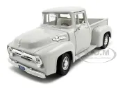 1956 Ford F-100 Pickup Truck White 1/24 Diecast Model Car by Motormax
