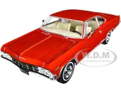 1965 Chevrolet Impala SS 396 Red Metallic ""NEX Models"" 1/24 Diecast Model Car by Welly