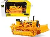 John Deere 1010 Crawler Dozer Yellow ""Prestige Collection"" 1/16 Diecast Model by ERTL TOMY