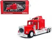 Kenworth W900 with Extra Large Sleeper Red 1/87 (HO) Plastic Model Car by Promotex