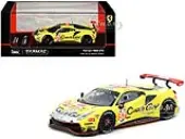 Ferrari 488 GTE 57 Scott Huffaker - Takeshi Kimura - Daniel Serra ""Kessel Racing"" ""24 Hours of Le Mans"" (2023) ""Hobby64"" Series 1/64 Diecast Model Ca