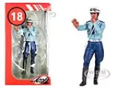 1975-1980 Paul French Police Motorcycle Officer Figurine for 1/18 Scale Models by Le Mans Miniatures