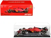 Ferrari SF-23 16 Charles Leclerc Formula One F1 World Championship (2023) ""Formula Racing"" Series 1/24 Diecast Model Car by Bburago