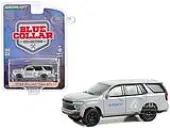 2022 Chevrolet Tahoe Z71 Gray Metallic (Dirty) ""BFGoodrich"" ""Blue Collar Collection"" Series 12 1/64 Diecast Model Car by Greenlight