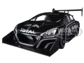 Peugeot 208 T16 Pikes Peak ""Red Bull"" Presentation Car Black 1/18 Model Car by Autoart