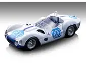 Maserati Birdcage Tipo 61 200 Umberto Maglioli - Nino Vaccarella Targa Florio (1960) Limited Edition to 80 pieces Worldwide 1/18 Model Car by Tecnomo