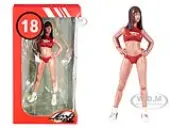 2000s Dorothy ""Miss Hawaiian Tropic"" Figurine for 1/18 Scale Models by Le Mans Miniatures