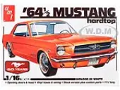 Skill 3 Model Kit 1964 1/2 Ford Mustang Coupe 60th Anniversary 1/16 Scale Model by AMT