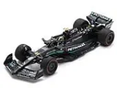 Mercedes-AMG F1 W14 E Performance 44 Lewis Hamilton ""Petronas"" 3rd Place Formula One F1 ""British GP"" (2023) with Acrylic Display Case 1/18 Model Car