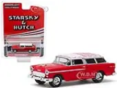 1955 Chevrolet Nomad Red with White Top ""Starsky and Hutch"" (1975-1979) TV Series ""Hollywood Special Edition"" 1/64 Diecast Model Car by Greenlight