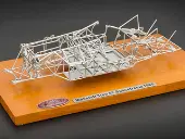 1960 Maserati Tipo 61 Birdcage Spaceframe 1/18 Diecast Model by CMC