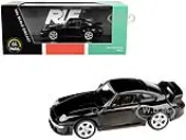 1995 RUF CTR2 Black 1/64 Diecast Model Car by Paragon Models