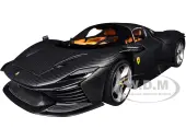 Ferrari Daytona SP3 Carbon Fiber ""Carbon Series - Bburago 50th Anniversary"" 1/18 Diecast Model Car by Bburago