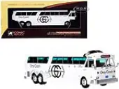 MCI MC-7 Challenger Intercity Coach Bus White ""Gray Coach"" Toronto - Guelph (Canada) ""Vintage Bus &amp; Motorcoach Collection"" 1/87 (HO) Diecast Mode
