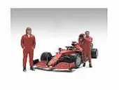 ""Racing Legends"" 70s Set of 2 Diecast Figures for 1/43 Scale Models by American Diorama