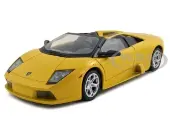 Lamborghini Murcielago Roadster Yellow Metallic 1/24 Diecast Model Car by Motormax