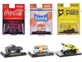 ""Sodas"" Set of 3 pieces Release 44 Limited Edition to 8250 pieces Worldwide 1/64 Diecast Model Cars by M2 Machines