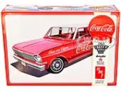 Skill 3 Model Kit 1963 Chevrolet II Nova Wagon ""Coca-Cola"" 1/25 Scale Model by AMT