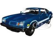 1974 Chevrolet Vega GT Blue Metallic with White Stripes ""Forgotten Classics"" Series 1/24 Diecast Model Car by Motormax