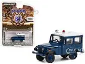 1971 Jeep DJ-5 ""U.S. Air Force Air Police"" Blue with White Top ""Battalion 64"" Series 3 1/64 Diecast Model Car by Greenlight