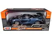McLaren Senna Gray Metallic and Black ""Timeless Legends"" 1/24 Diecast Model Car by Motormax