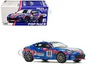 Subaru BRZ 88 Blue with Graphics ""Tokyo Subaru Racing"" 1/64 Diecast Model Car by Pop Race