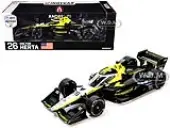 Dallara IndyCar 26 Colton Herta ""Gainbridge"" Andretti Autosport (Road Course Configuration) ""NTT IndyCar Series"" (2024) 1/18 Diecast Model Car by Gre