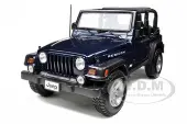 Jeep Wrangler Rubicon Deep Blue 1/18 Diecast Model Car by Maisto