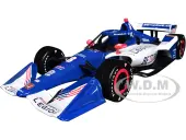Dallara IndyCar 8 Linus Lundqvist ""The American Legion"" Chip Ganassi Racing (Road Course Configuration) ""NTT IndyCar Series"" (2024) 1/18 Diecast Mode
