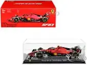 Ferrari SF-23 55 Carlos Sainz Formula One F1 World Championship (2023) ""Formula Racing"" Series 1/24 Diecast Model Car by Bburago