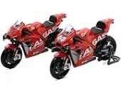 KTM RC16 37 Augusto Fernandez and 44 Pol Espargaro ""GasGas Factory Racing Tech3"" ""MotoGP World Championship"" (2023) Set of 2 Motorcycles 1/18 Diecast