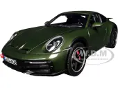 2023 Porsche 911 Dakar Oakgreen Metallic 1/18 Diecast Model Car by Norev