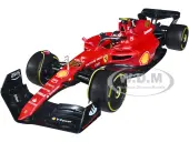 Ferrari F1-75 55 Carlos Sainz ""Ferrari Racing"" Formula One F1 (2022) ""Formula Racing"" Series 1/18 Diecast Model Car by Bburago