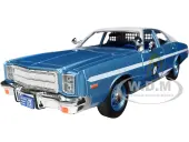 1978 Plymouth Fury Slicktop Blue Metallic with White Top ""Nevada Highway Patrol"" ""Hot Pursuit"" Series 1/24 Diecast Model Car by Greenlight