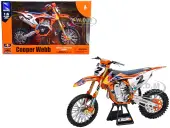 KTM 450 SX-F 2 Cooper Webb ""Red Bull KTM Factory Racing"" SuperCross 1/6 Diecast Model by New Ray