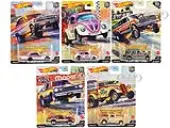 ""Drag Strip"" 5 piece Set ""Car Culture"" Series Diecast Model Cars by Hot Wheels