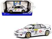 Subaru Impreza S5 WRC99 22B 17 Gilles Panizzi - Herve Panizzi ""Monte Carlo Rally"" (1999) ""Competition"" Series 1/18 Diecast Model Car by Solido