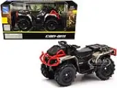 Can-Am Outlander XMR 1000R ATV Black and Gold Diecast Model by New Ray