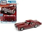 1975 Cadillac Eldorado Firethorn Red Metallic with Rear Section of Roof Matt Dark Red ""Luxury Cruisers"" Limited Edition to 14910 pieces Worldwide 1/6