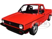 1983 Volkswagen Caddy MK 1 Pickup Truck Mars Red 1/18 Diecast Model Car by Solido