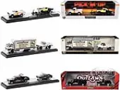 Auto Haulers Set of 3 Trucks Release 77 Limited Edition to 8000 pieces Worldwide 1/64 Diecast Models by M2 Machines