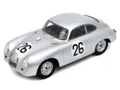Porsche 356 26 Max Nathan - Helmut Helm Glockler ""Porsche KG"" ""24 Hours of Le Mans"" (1956) with Acrylic Display Case 1/18 Model Car by Spark